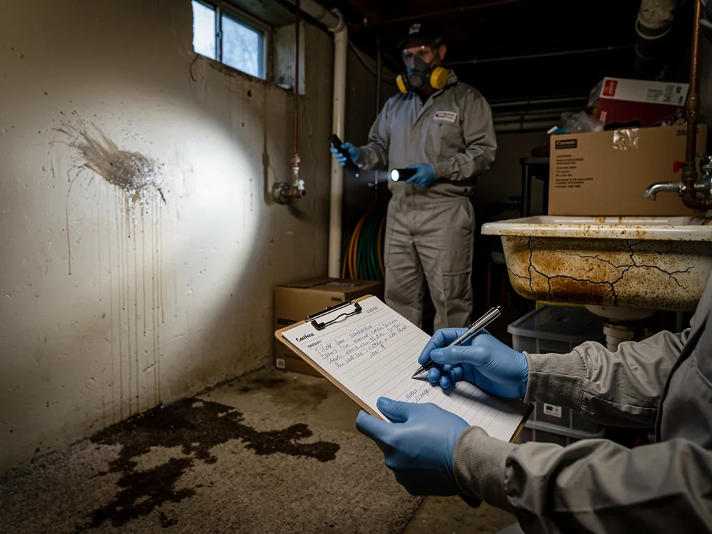 Common warning signs of hidden biohazards
