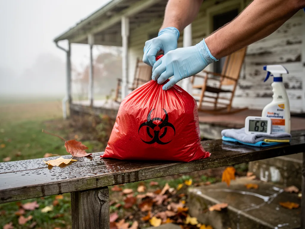 Seasonal prep for biohazard safety in Kentucky homes